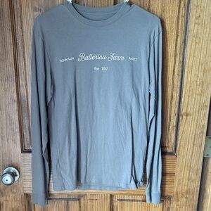 Ballerina Farm Taupe Long Sleeve Top